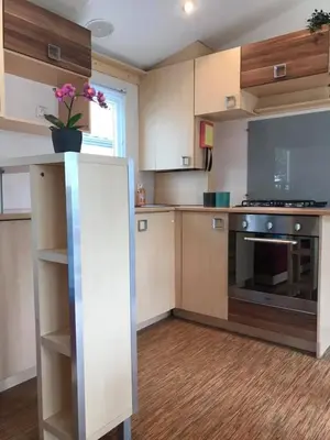 Cuisine ou kitchenette dans l'établissement Mon Coin de Vendée