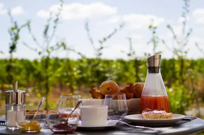 Nourriture dans la maison d'hôtes ou à proximité