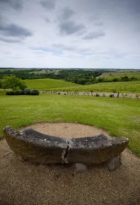 Paysage naturel près de la maison d'hôtes