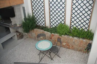 Balcon ou terrasse dans l'établissement KARABI