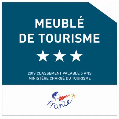 Certificat, récompense, panneau ou autre document affiché dans l'établissement Le Baron Centre - Garage privé - Wifi fibre - classé 3 étoiles