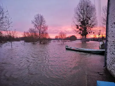Vue sur la rivière ou le fleuve situé(e) à proximité de le B&B/chambre d'hôtes