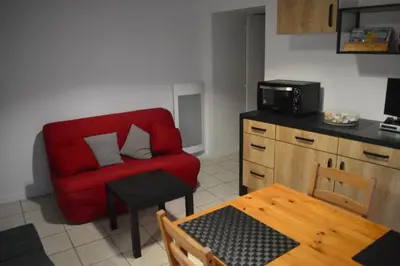 Cuisine ou kitchenette dans l'établissement Le Bois Regnier