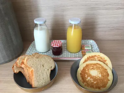 Nourriture dans le B&B/chambre d'hôtes ou à proximité