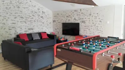 Salle de jeux dans l'établissement LE VAL DE RY