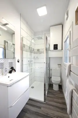 Salle de bains dans l'établissement Hypercentre 9 rue de la ROE