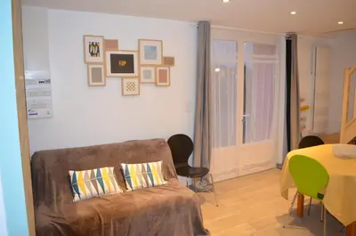 Coin salon dans l'établissement Logement Vendée