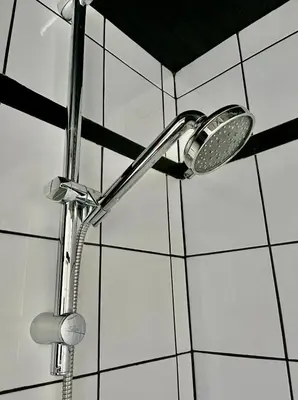 Salle de bains dans l'établissement La Maison Haute