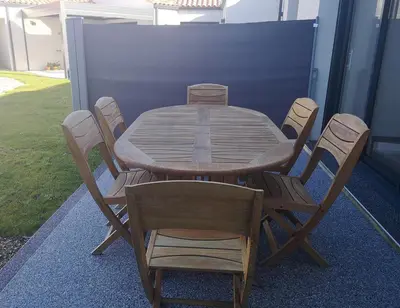 Plan de l'établissement En plein centre, jolie maison pour 6 avec jardin