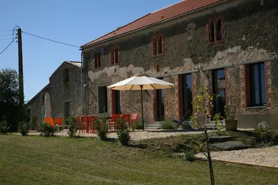 Jardin de l'établissement Gîte familial à l'Aiguillon-sur-Vie