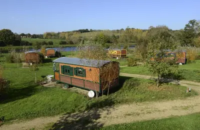 Paysage naturel près de la maison de vacances