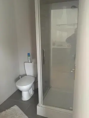 Salle de bains dans l'établissement La Petite Chaunière