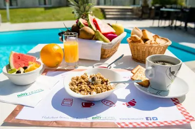 Nourriture dans l'hôtel ou à proximité
