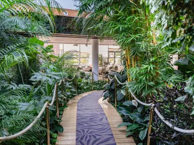 Jardin de l'établissement Westotel Nantes Atlantique
