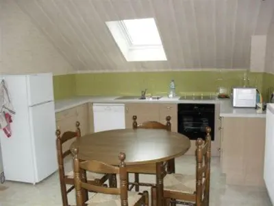 Cuisine ou kitchenette dans l'établissement Le Logis Solidaire
