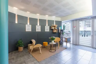 Coin salon dans l'établissement Appart'City Confort Nantes Cité des Congrès