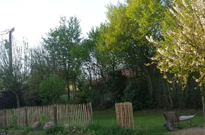 Jardin de l'établissement Gîte des 2 Pat'