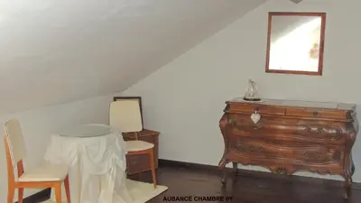 Plan de l'établissement Gîte Aubance 5 Places Moulin de la Placette