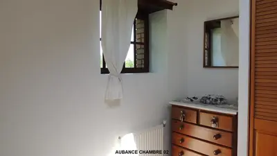 Plan de l'établissement Gîte Aubance 5 Places Moulin de la Placette