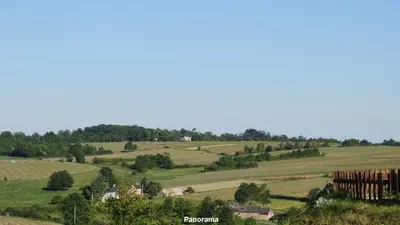 Paysage naturel près de la maison de vacances