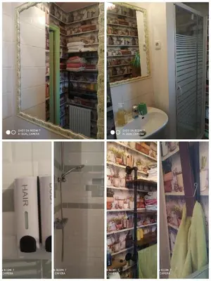 Salle de bains dans l'établissement Aéroport chambre ,au calme