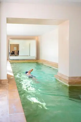 Piscine de l'établissement Hôtel & Spa de La Bretesche ou située à proximité
