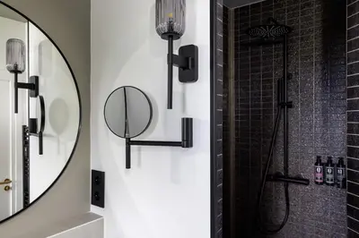 Salle de bains dans l'établissement Hôtel & Spa de La Bretesche