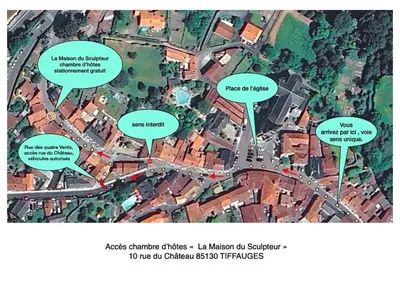 Quartier de le B&B/chambre d'hôtes ou autre quartier proche