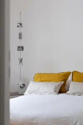Un ou plusieurs lits dans un hébergement de l'établissement Harmonie - Magnifique appt proche Cité des Congrès