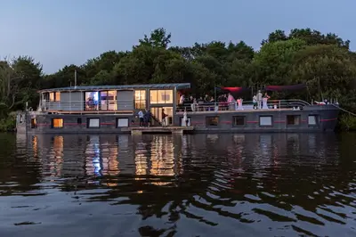 Vue sur la rivière ou le fleuve situé(e) à proximité de le B&B/chambre d'hôtes