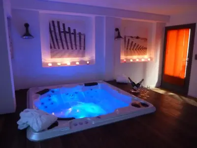 Plan de l'établissement La Villa en L'île - 2 Piscines & Spa