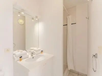 Salle de bains dans l'établissement Séjours & Affaires Nantes La Beaujoire