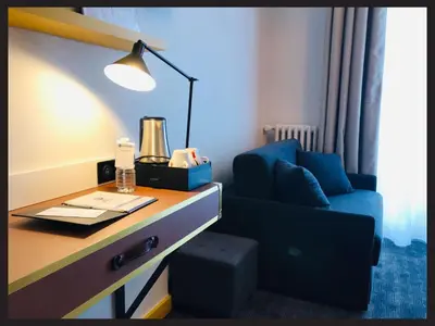 Coin salon dans l'établissement Best Western Hotel Graslin