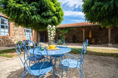 Plan de l'établissement Le DOMAINE DES ECOLIERS B&B