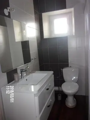 Salle de bains dans l'établissement La Limouz