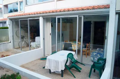 Balcon ou terrasse dans l'établissement LA PORTE DES ILES