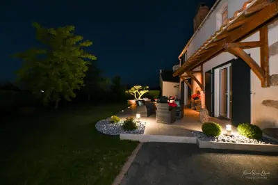 Jardin de l'établissement Au doux repos