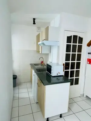 Cuisine ou kitchenette dans l'établissement Hotel Abat Jour