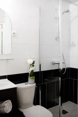 Salle de bains dans l'établissement Hotel Abat Jour