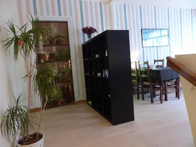 Télévision ou salle de divertissement dans l'établissement Hotel La Belle Etoile