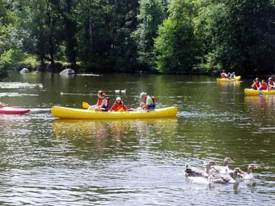 Vue sur la rivière ou le fleuve situé(e) à proximité de l'hôtel