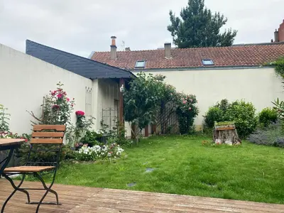 Jardin de l'établissement Hotel Saint Yves