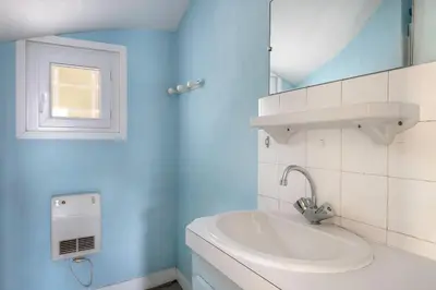 Salle de bains dans l'établissement Grande Brévinoise dans les pins