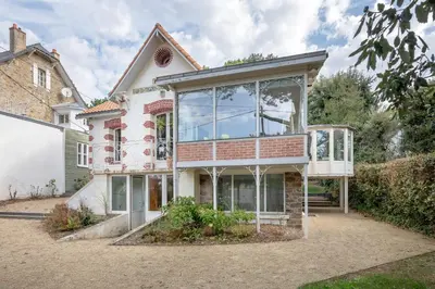 Bâtiment de la maison de vacances