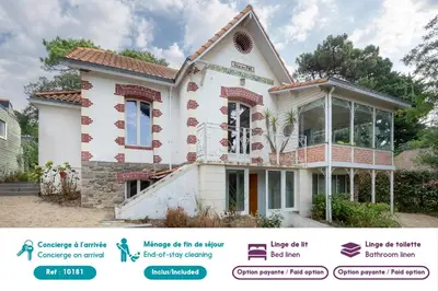 Bâtiment de la maison de vacances