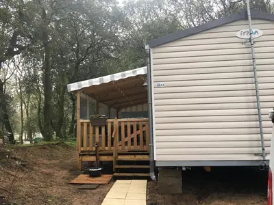 Plan de l'établissement Mobilhome familial 6 à 7 p 3 chambres 42 m2 Saint Brévin Les Pierres Couchées