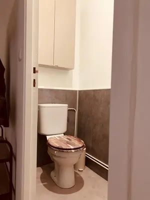 Salle de bains dans l'établissement Appartement Spacieux Centre Gare Visitation
