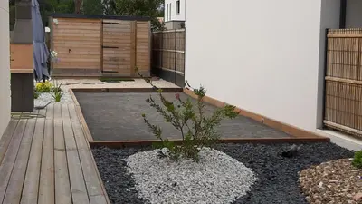 Jardin de l'établissement House with private pool