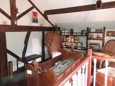 Cuisine ou kitchenette dans l'établissement Chez les Dom’s