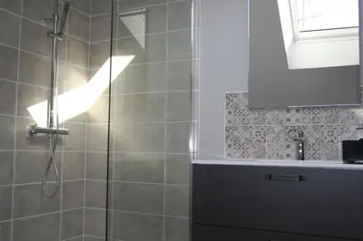 Salle de bains dans l'établissement Quai St Paul
